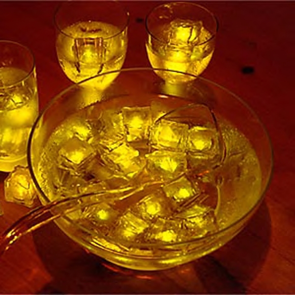 Color Changing Cool Gel Light Up Ice Cubes, Custom Designed With Your Logo!