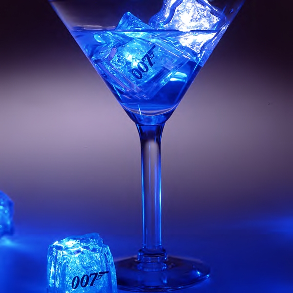 Color Changing Cool Gel Light Up Ice Cubes, Custom Designed With Your Logo!