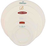 Custom Printed Rolled Edge Dinnerware