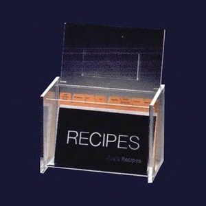 Recipe Boxes, Personalized With Your Logo!