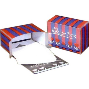 Recipe Boxes, Personalized With Your Logo!