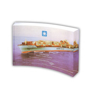 Rectangle Shaped Acrylic Embedments, Custom Printed With Your Logo!
