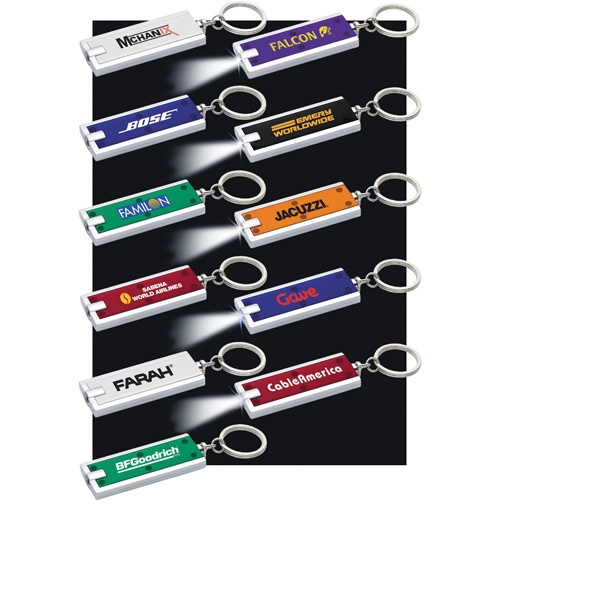 1 Day Service Rectangular Keylights, Customized With Your Logo!