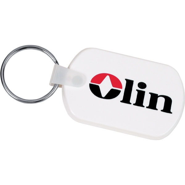 1 Day Service Metal Rope Key Tags, Custom Imprinted With Your Logo!