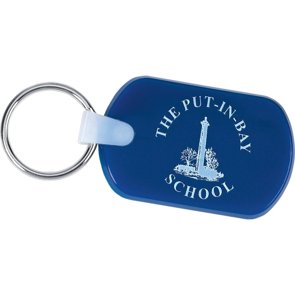 1 Day Service Metal Rope Key Tags, Custom Imprinted With Your Logo!