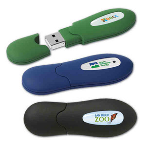 Custom Printed Recycled Material USB Drives
