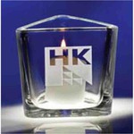 Custom Printed Candle Votive Crystal Gifts