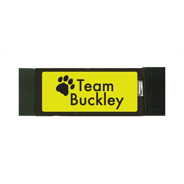 Wide Reflective Armbands, Custom Printed With Your Logo!