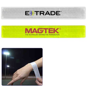 Reflective Wristbands, Personalized With Your Logo!