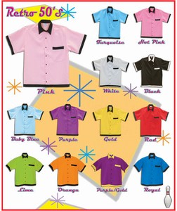 Retro Bowling Shirts, Custom Imprinted With Your Logo!