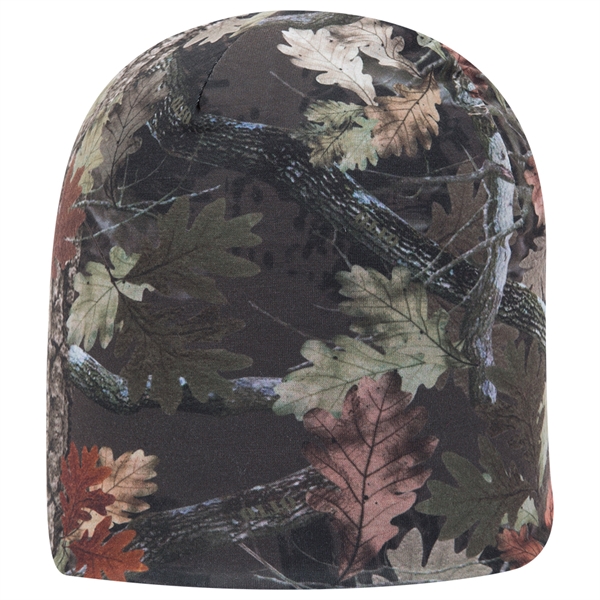 Camouflage Knit Caps, Custom Imprinted With Your Logo!