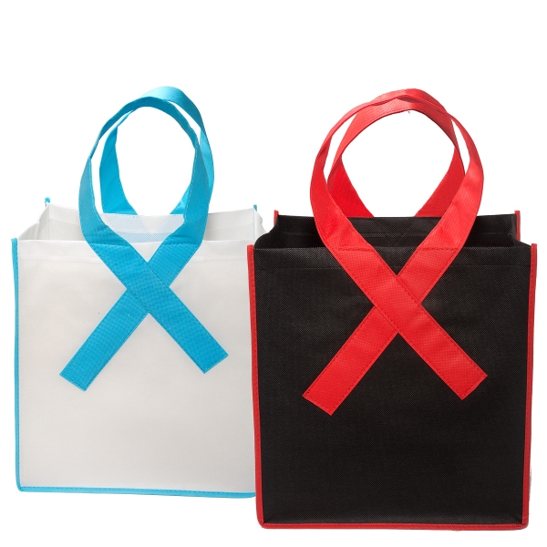 Awareness Ribbon Bags, Custom Printed With Your Logo!