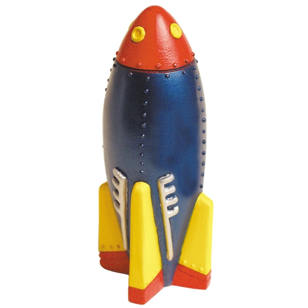 Rocket Shaped Stress Relievers, Custom Printed With Your Logo!