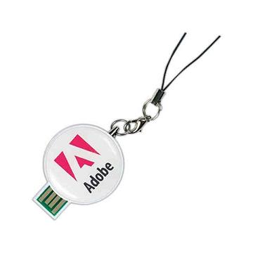 Round Shaped USB Drives, Custom Printed With Your Logo!