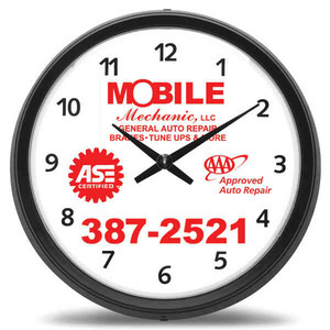 Wall Clocks Round, Custom Made With Your Logo!