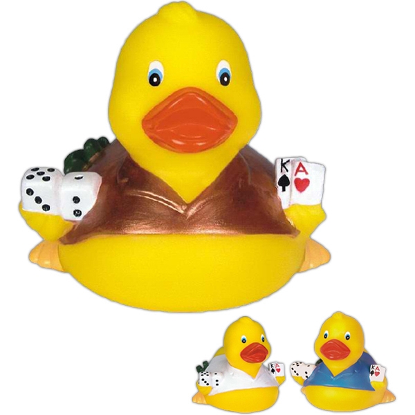 Casino Themed Rubber Ducks, Custom Designed With Your Logo!