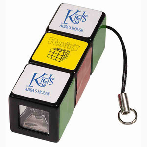 Rubiks Cube Flashlights, Custom Imprinted With Your Logo!