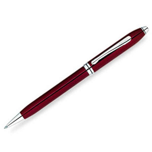 Ruby Colored Townsend Cross Pens, Personalized With Your Logo!