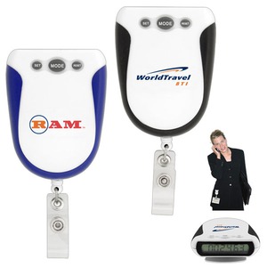 Rush Service Pedometers, Custom Decorated With Your Logo!