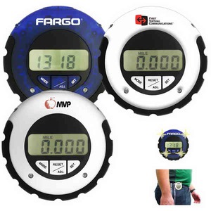 Rush Service Pedometers, Custom Decorated With Your Logo!