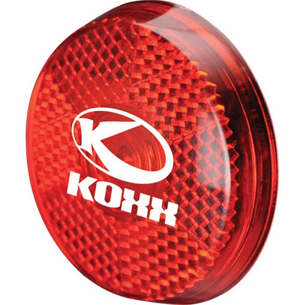 Safety Clip on Reflectors, Custom Printed With Your Logo!