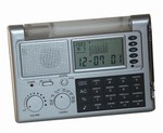 Safety, Recognition and Incentive Program Ken-Tech Fold Away LCD Alarm Clock and AM/FM Radio!