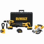 Safety, Recognition and Incentive Program DeWalt 18V 4 Tool Cordless Combo Kit!