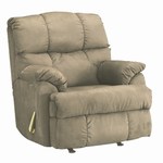 Safety, Recognition and Incentive Program Klaussner Beige Plush Contemporary Recliner!