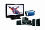 Safety, Recognition and Incentive Program JVC 46 inch 1080p LCD HDTV with 1000W Home Theater and Compact SD Camcorder!