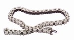 Safety, Recognition and Incentive Program 14K White Gold Moissanite 7 inch Bracelet!