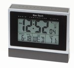 Safety, Recognition and Incentive Program Ken-Tech Atomic LCD Desk Clock with Calendar and Temperature!