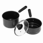 Safety, Recognition and Incentive Program Heuck 3 Piece Double Boiler and Sauce Pan Set!