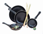 Safety, Recognition and Incentive Program Metro 4 Piece Non-Stick Fry Pan Set!