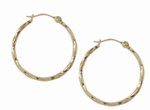 Safety, Recognition and Incentive Program Stanley Creations 14K Twisted Hoop Earrings!