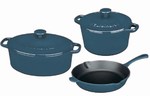 Safety, Recognition and Incentive Program Cuisinart Chef's Classic Blue 5 Piece Enameled Cast Iron Cookware!