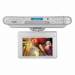Safety, Recognition and Incentive Program Coby 7 inch Widescreen Under Cabinet DVD/CD Player with Digital TV Tuner!