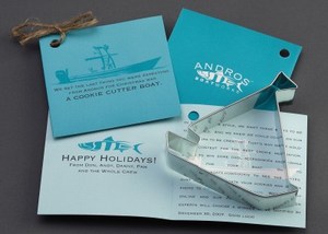 Sailboat Stock Shaped Cookie Cutters, Personalized With Your Logo!