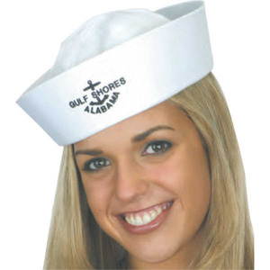 Sailor Navy Caps, Custom Printed With Your Logo!