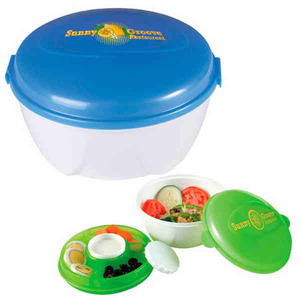 Salad To Go Containers, Custom Printed With Your Logo!