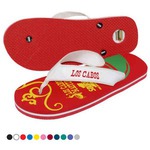 Custom Imprinted Bottle Opener Sandal Flip Flops!