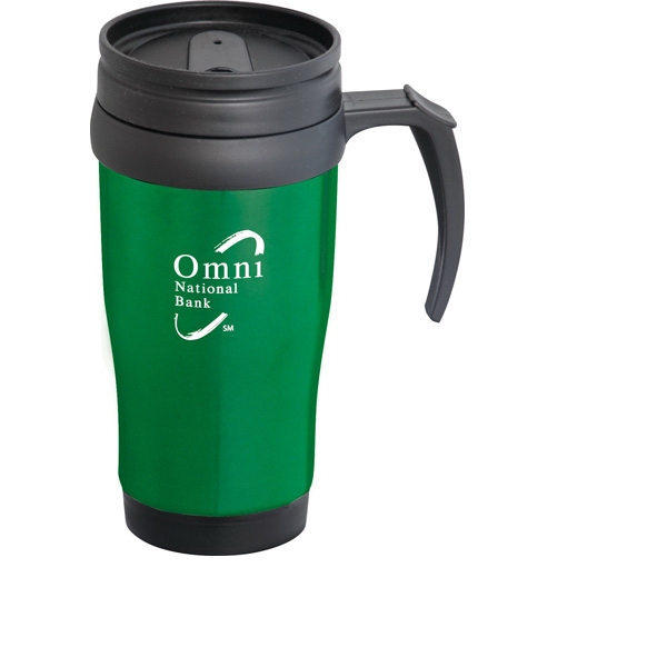 Double Wall Travel Mugs, Custom Printed With Your Logo!