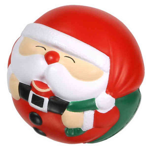 Santa Cow Stress Ball Squeezies, Custom Printed With Your Logo!
