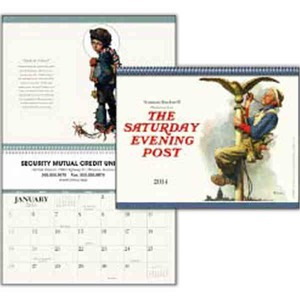 Custom Printed Saturday Evening Post Executive Calendars