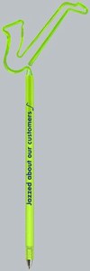 Custom Printed Saxophone Bent Shaped Pens