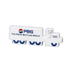 Semi Truck Shaped Mini Stock Shaped Promo Block Sets, Custom Imprinted With Your Logo!