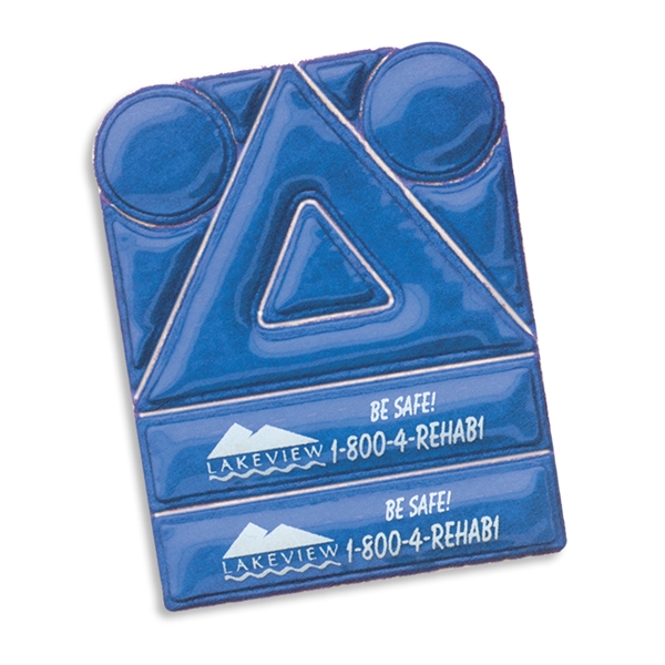 Marathon Bicycle Reflectors, Custom Printed With Your Logo!