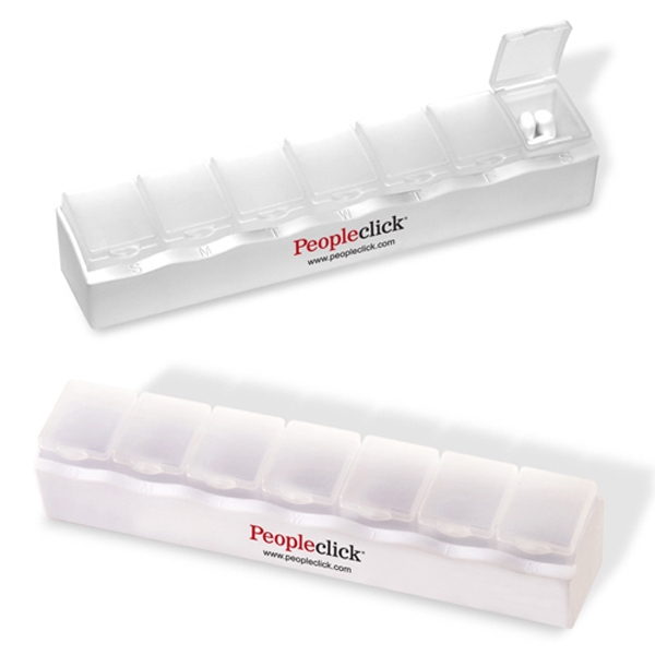 Compact Seven Day Pill Holders, Custom Printed With Your Logo!