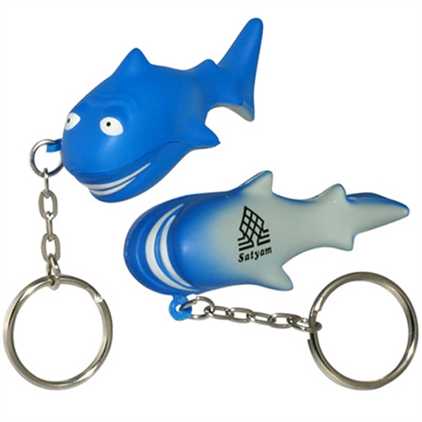 Shark Key Rings, Custom Printed With Your Logo!