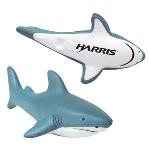 Shark Stressball Squeezes, Custom Imprinted With Your Logo!