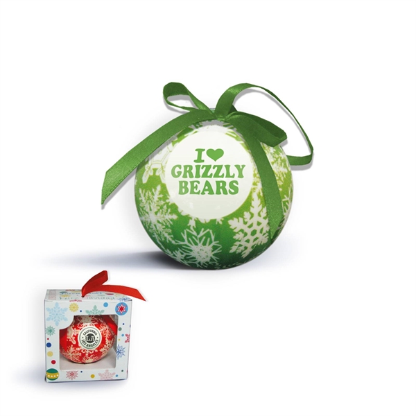 Ball Christmas Ornaments, Custom Imprinted With Your Logo!